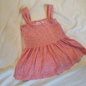 Gap Kids‎ Pink Strap Tank Girl's Size M